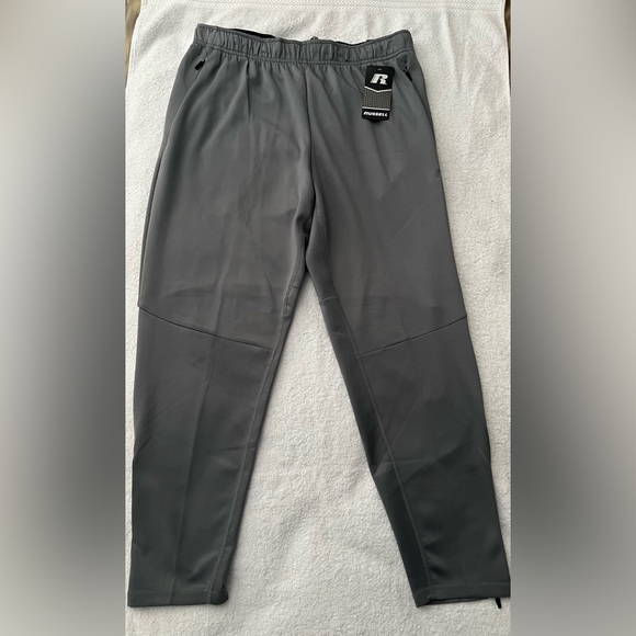 Russell Large Gray Sweatpants NWT with FREE Nike Long Sleeve T-Shirt NWT - Picture 3 of 16